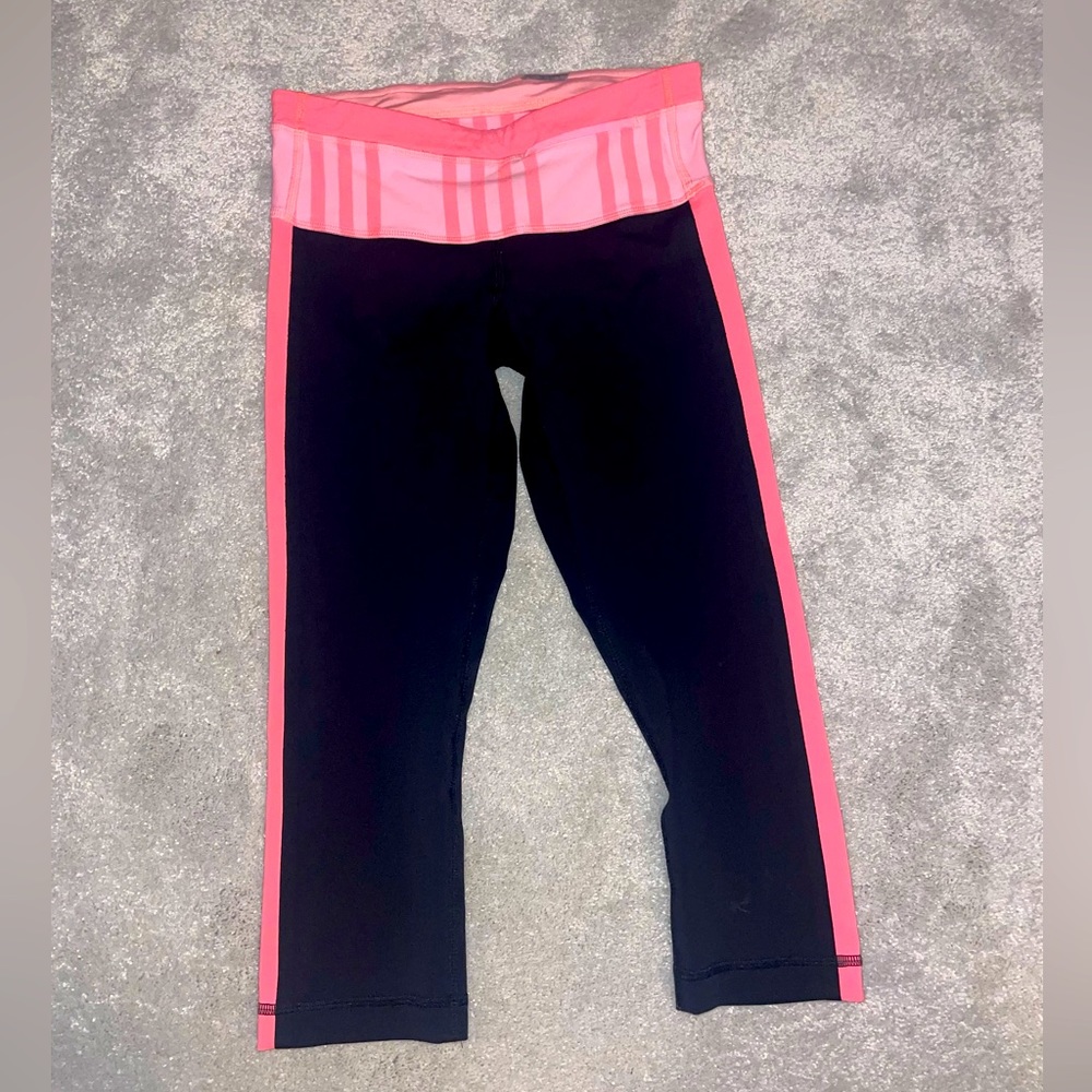 lululemon athletica Pink and Black Leggings “REPOSH”